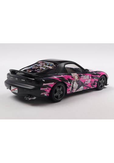 1:18 Solido 1999 Mazda Rx7 Fd3 Rs Solido Works Itasha Club Model Araba
