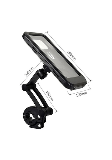 Motosiklet/bisiklet Telefon Tutucu Su Geçirmez Mıknatıslı