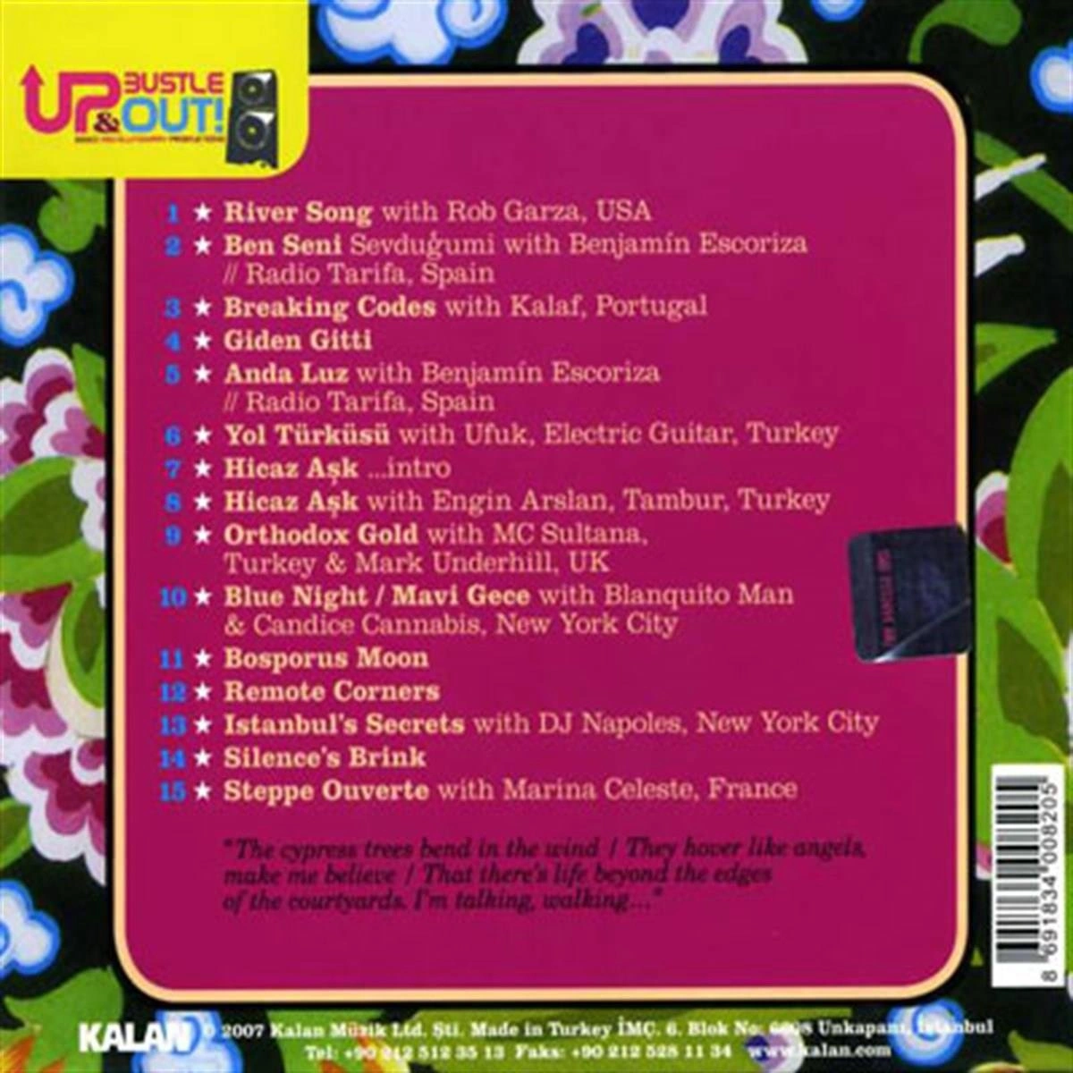 Şevval Sam Istanbul's Secrets With Şevval Sam - Cd