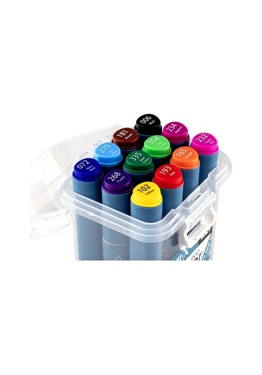 Art-x Sketch Marker Çift Taraflı Kalem Seti 12 Renk Tek Ebat Bed