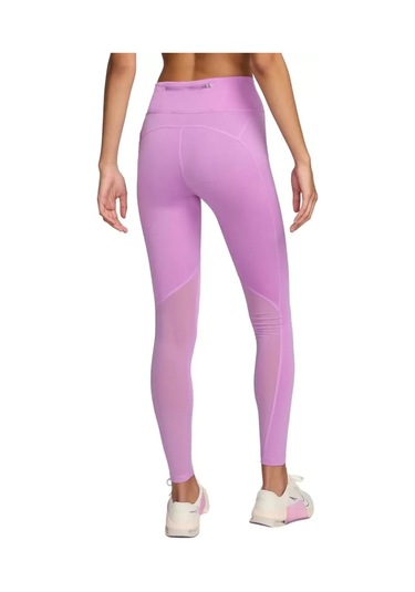 Nike Fast Running Leggings Full Length Leggings 3 Cepli Toparlayıcı Tam Boy Tayt Lila Lila
