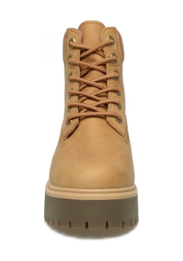 Timberland Tb0a2h3c Stone Street 6 Inch Lace Up Waterproof Taba Kadın Bot Taba