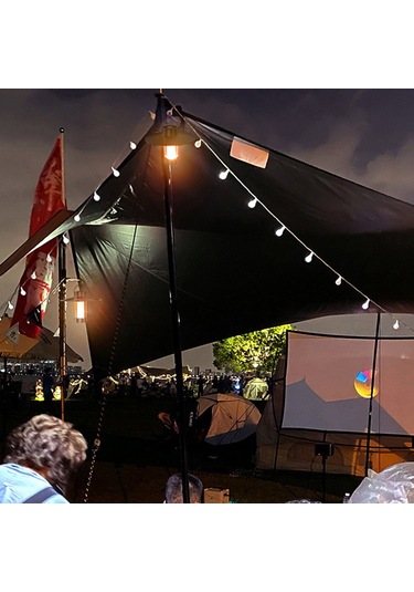 Cbtx Yyd-01 Taşınabilir Açık Kamp Fener Lambası Asılı Çadır Işık Şarj Edilebilir