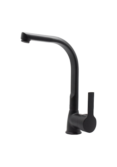 Kustar Mada Mat Siyah Mutfak Eviye Bataryası