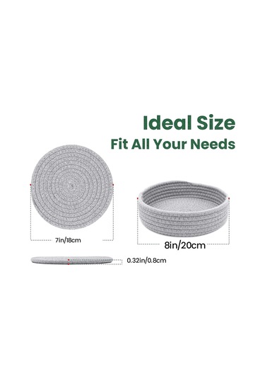 Sıcak Yemekler, Sıcak Tencere Ve Tavalar İçin 7 İnçlik Altlıklar, B Masası İçin Çok Renkli