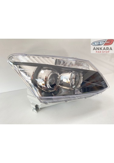 Isuzu D-max 2012-2015 Far Lambası Siyah Mercekli Sağ