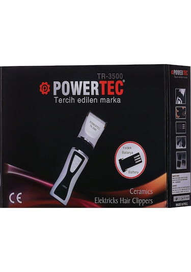 Powertec TR-3500 Saç ve Sakal Tıraş Makinesi