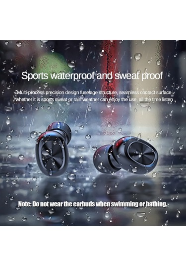 Skycity B5 Mini Tws Bluetooth Kulaklıklar - Siyah, Bt 5.0, Dokunmatik Kontrol, Ipx5 Su Geçirmez, 9d Stereo, İki Yönlü Arama, Şarj Kutusu İle