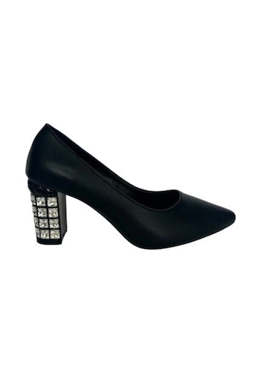 Kemal Tanca 868 51 Kadın Topuklu Ayakkabı Stiletto siyah