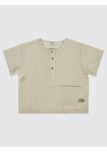 Civil Boys Erkek Çocuk Gömlek 2-5 Yaş Bej Bej