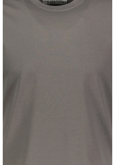 First Company Erkek Tişört 2510101002 Gri