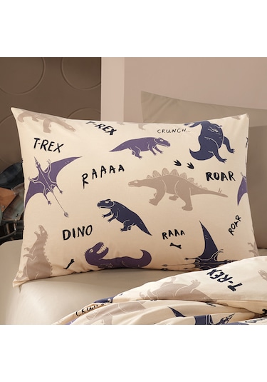 Coté Blanc Dino %100 Pamuk 2'li Yastık Kılıfı