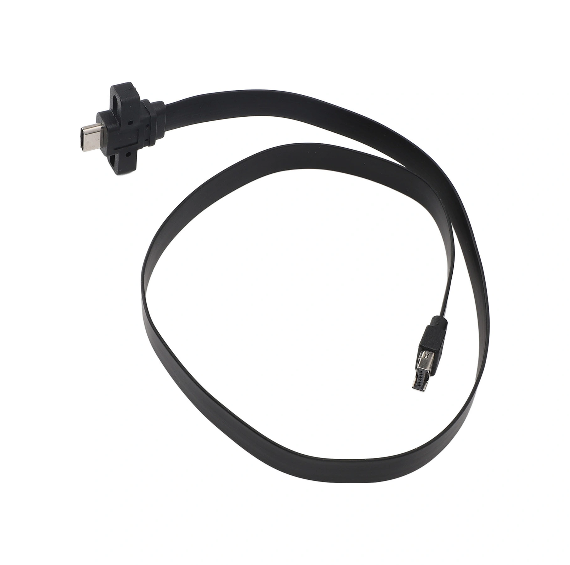 Vkemall 0.5m Tip-e'den Tip-c'ye Dönüştürücü Kablo, 20gbps Hızlı Veri Transferi, Vida Montajlı, Bilgisayar Ön Paneli Uyumlu