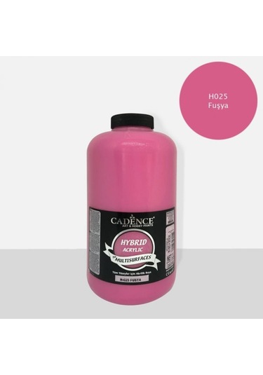 Cadence Fuşya Multisurface Akrilik Boya H025 - 2000 Ml