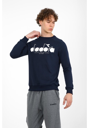 Diadora 173624-60065 M Graphic Crew Erkek Sweatshirt