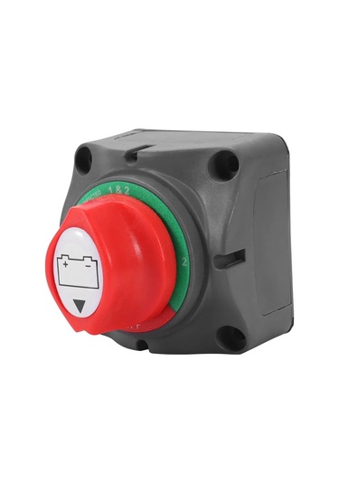 AKÜ DEVRE KESİCİ ŞALTERİ 300A 3P 12-48V 1+2 ÇİFT DEVRELİ 2 KADEME