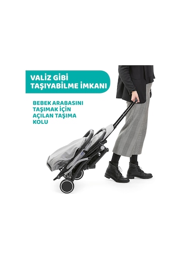 Trolley Me Bebek Arabası Ligth Grey