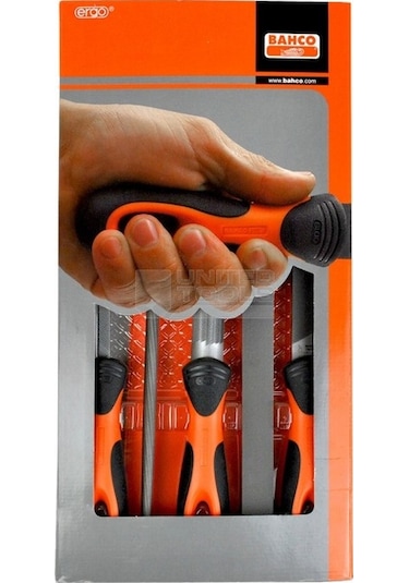 Bahco 1-478-08-1-2 Eğe Takımı 5'Li