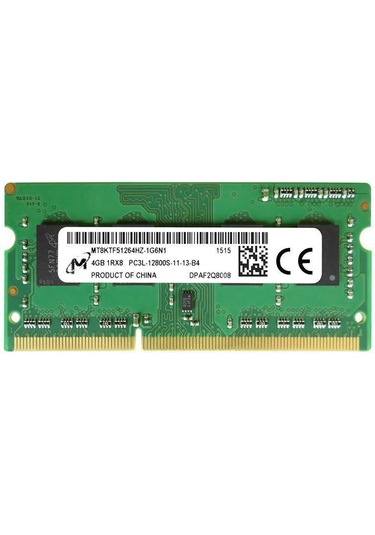 Springsun Bellek Modülü Ddr3l 1600 8gb 1600 1.35v Dizüstü Bilgisayar Düşük Voltaj Uyumlu Ddr3