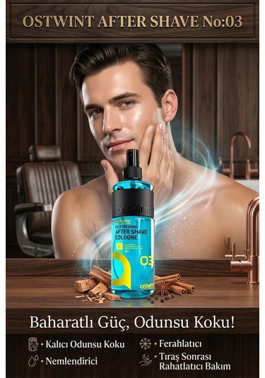 Ostwint No.3 After Shave Kolonya 400 ML