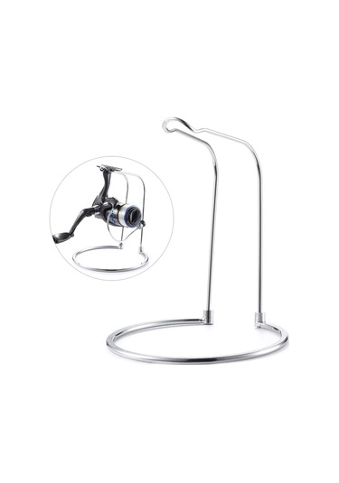 Shineyee 3 Adet Gümüş Renkli Paslanmaz Çelik Balık Makinesi Tutucu - 15x17 Cm Boyutlu