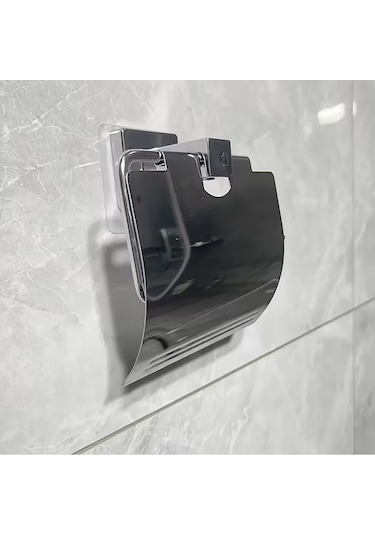 Tuvalet Kağıdı Tutucusu Gümüş