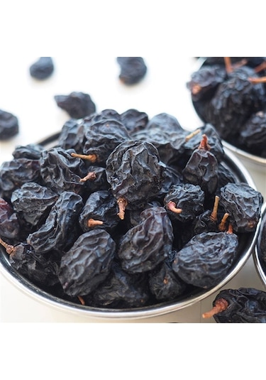 İpek Değirmen Özbek Üzümü Çekirdeksiz Kara Üzüm 1 KG