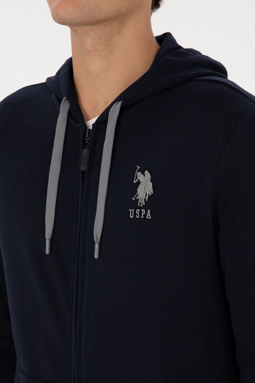 U.s. Polo Assn. Erkek Lacivert Hırka Örme 50307765-vr033 Lacivert