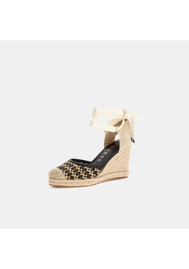 Guess Kadın Charmi Hasır Sandalet Fljnamfab04 Siyah