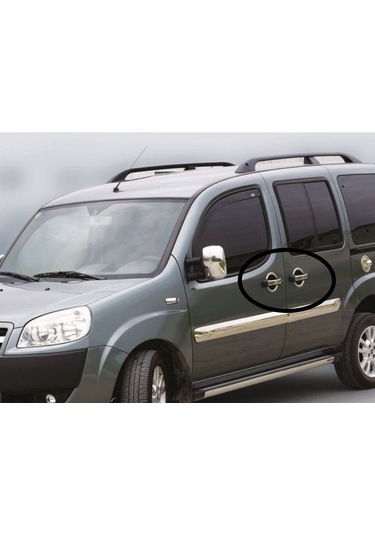 Fiat Doblo 1 Krom Kapı Kolu 4 Kapı 2001-2009 Paslanmaz Çelik N11.2084