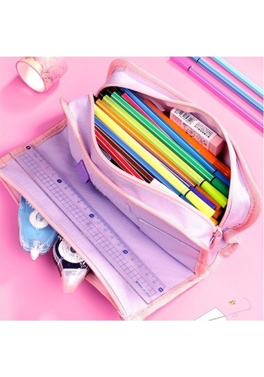 Coco Vance Büyük Kapasiteli Çok Fonksiyonlu Ilkokul Öğrencisi Karikatür Kalem Kutusu 2onhzs Diğer