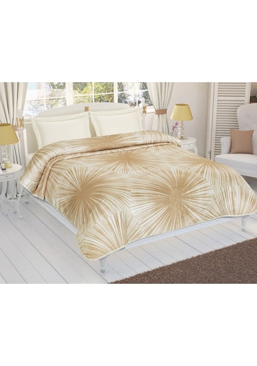 Taç Venüs Kahve Çift Kişilik Battaniye Taç Battaniye 220 x 240 CM Kahve