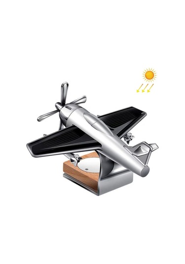 Sones Güneş Arabası Uçak Süs Katı Aroma Difüzör Araba Dönen Dekorasyon Ürünleri