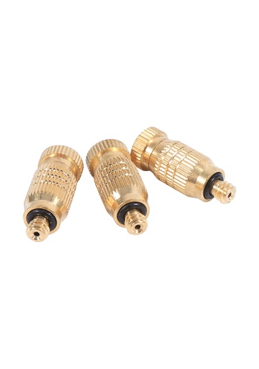 Shineyee 10 Adet Bakır Buhar Nozzlesu - 3-50 Mikron Buhar, 20-70 Kg Basınç, Kolay Kurulum, Anti-koroz, Su Tasarrufu