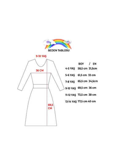 Belden Bağlamalı Tül Detaylı Çocuk Elbise Mykids Collection Siyah