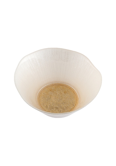 Emsan Golden 2 Parça Cam Konik Kase 21 Cm Gold