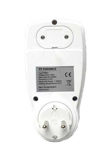 Tt Technic Pmg-1 Wattmetre 16A 3680W N11.194
