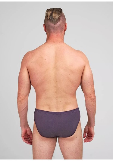 Clever Wear Pamuklu Slip Külot 239021260 Koyu Mor