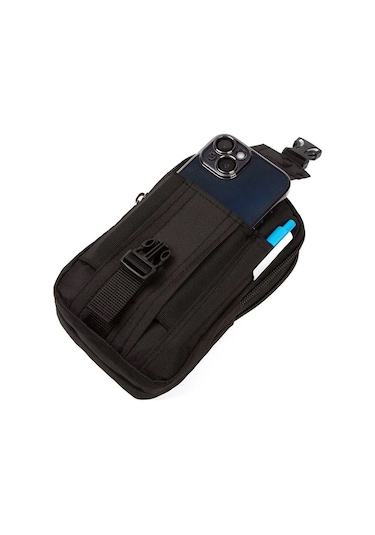 Newish Polo Taktik Bel Ve Kemer Çantası-np850 Siyah