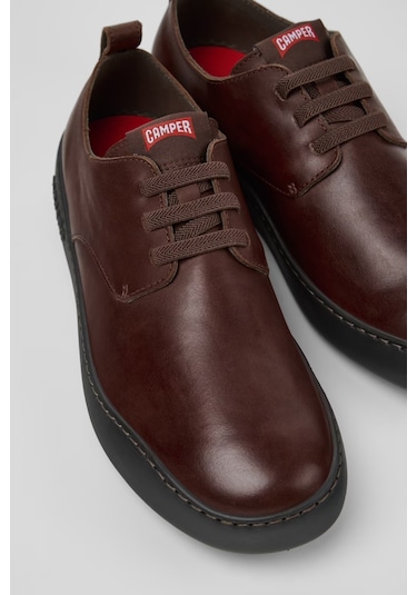 Camper Peu Touring Deri Erkek Casual Ayakkabı K100977-006 Kahverengi