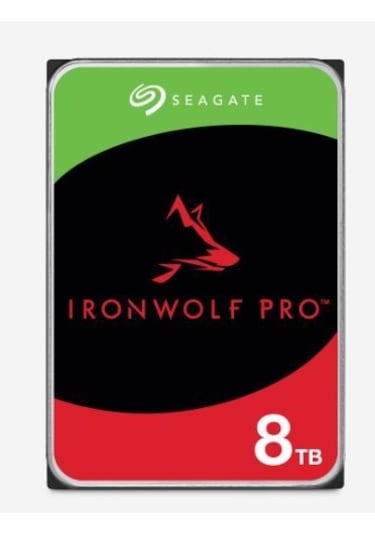Seagate Ironwolf Pro ST8000NT001 3.5" 8 TB 7200 RPM SATA 3 NAS HDD