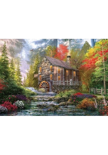 Ks Games 1000 Parça Puzzle The Old Wood Mill Dominic Davison