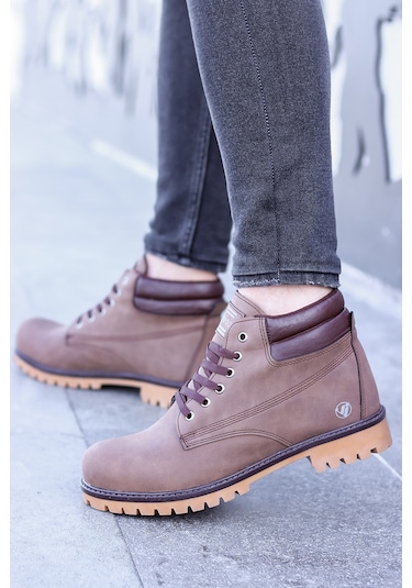 Vojo Arex Suya Dayanıklı Casual Kışlık Erkek Bot 267800001819 62 Kahve Kahve Kahverengi