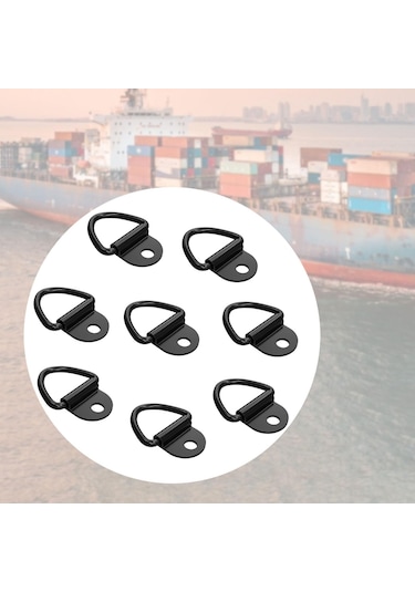 Suntek Kargo Bağlama Ankrajları V Halka Cıvatalı 8-parça