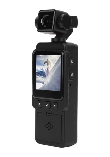 Geeroyoo 1080p Hd Akıllı Dengeleme Kamera - 270 +180 Lens Döndürme, Geniş Açı, 1.53" Ekran, Vlog Ve Yaşam Kaydı İçin Multifonksiyonel Kamkorder