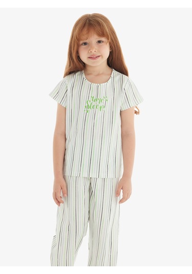 Kız Çocuk Pijama Altı 51826 - Desenli Desenli