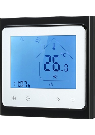 Padalink Bht-002gb 16a Zemin Isıtma Termostati - Lcd Ekranlı, Enerji Tasarruflu, Kolay Kurulum, Beyaz+siyah