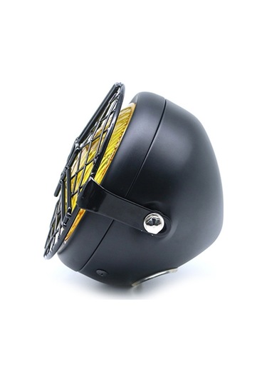 Motosiklet Ok Ucu Retiküler Retro Lamba Cg125 / Gn125 Sarı İçin Led Far Modifikasyon Aksesuarları