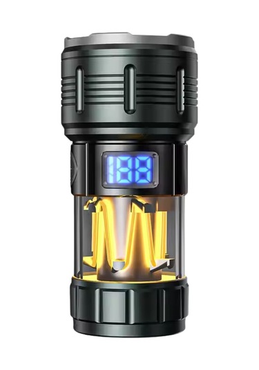 Şarj Edilebilir El Feneri - Wison - 1000 Lümen - 10 Watt Çok Renkli