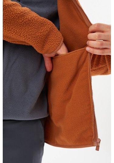 Exuma Erkek Kiremit Peluş Polar 2411149 Kiremit